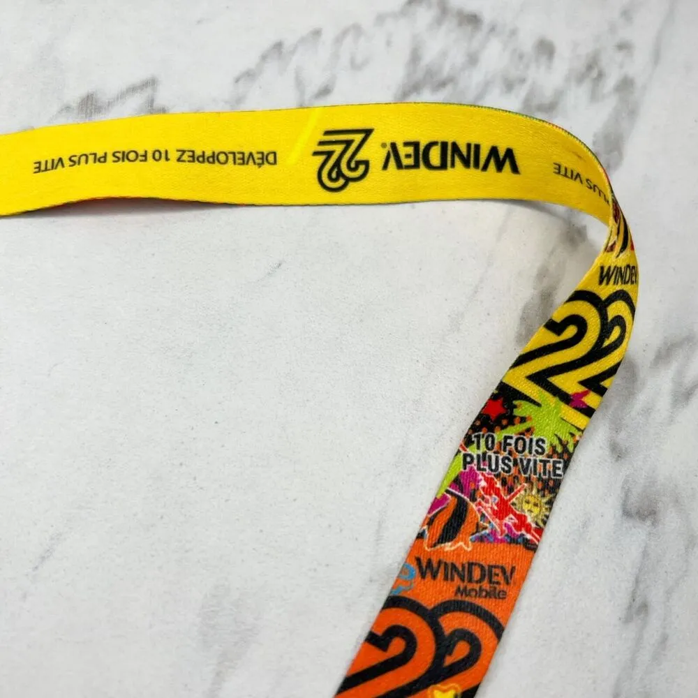 Windev 22 ID Badge Holder School Work Lanyard Necklace - Image 6