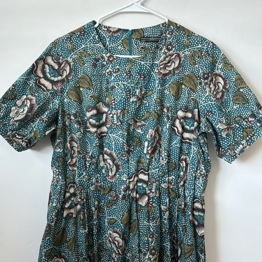 Peruvian Connection Calico Rose Mini Dress Size: M - Image 3