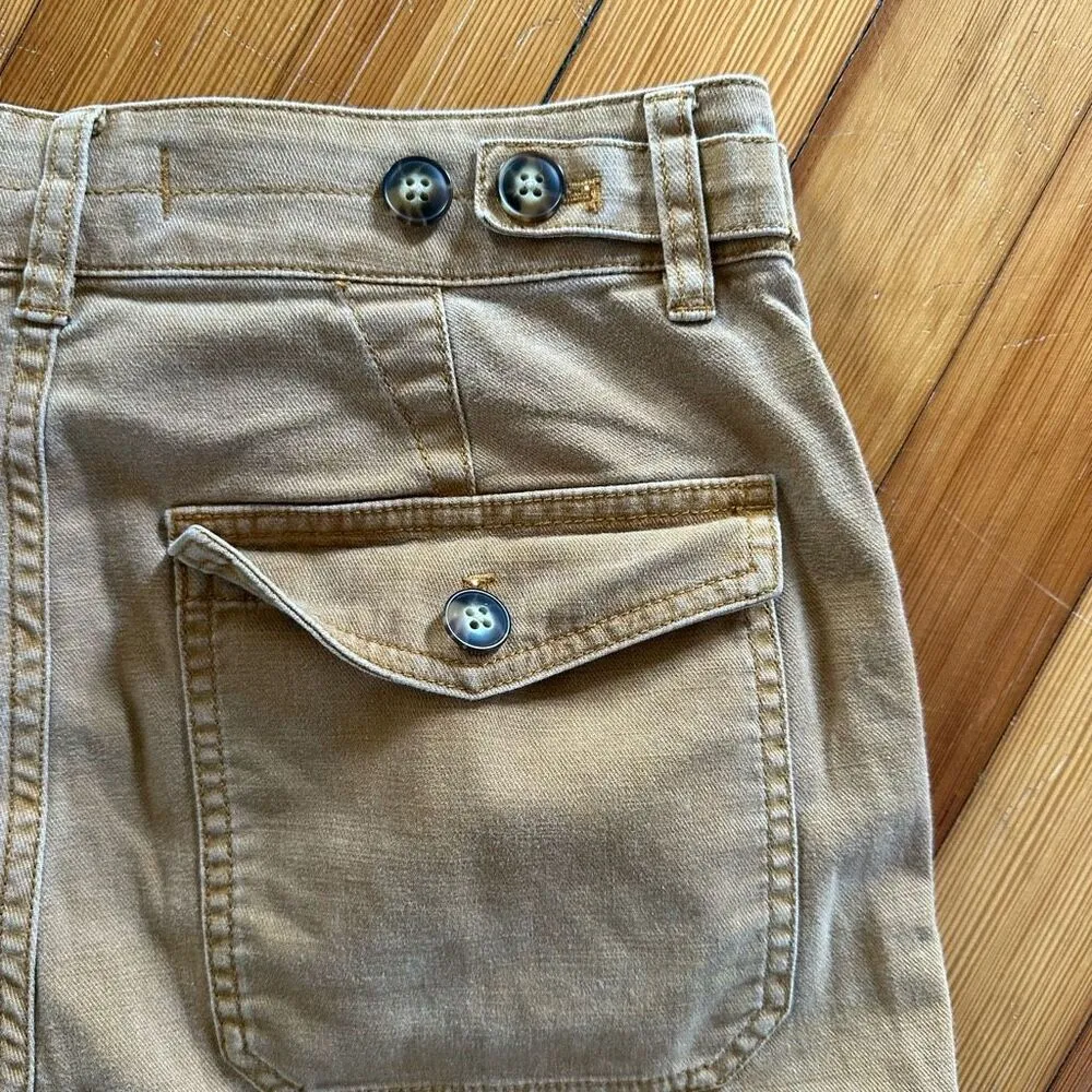 Madewell Military Straight Pants in Dark Ochre Size 27 - Image 8