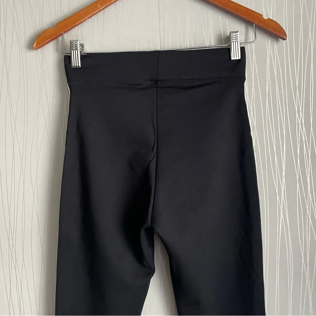 American Giant Sz 0 No BS Pants Leggings Ponte Stretch Knit Black Athletic - Image 10