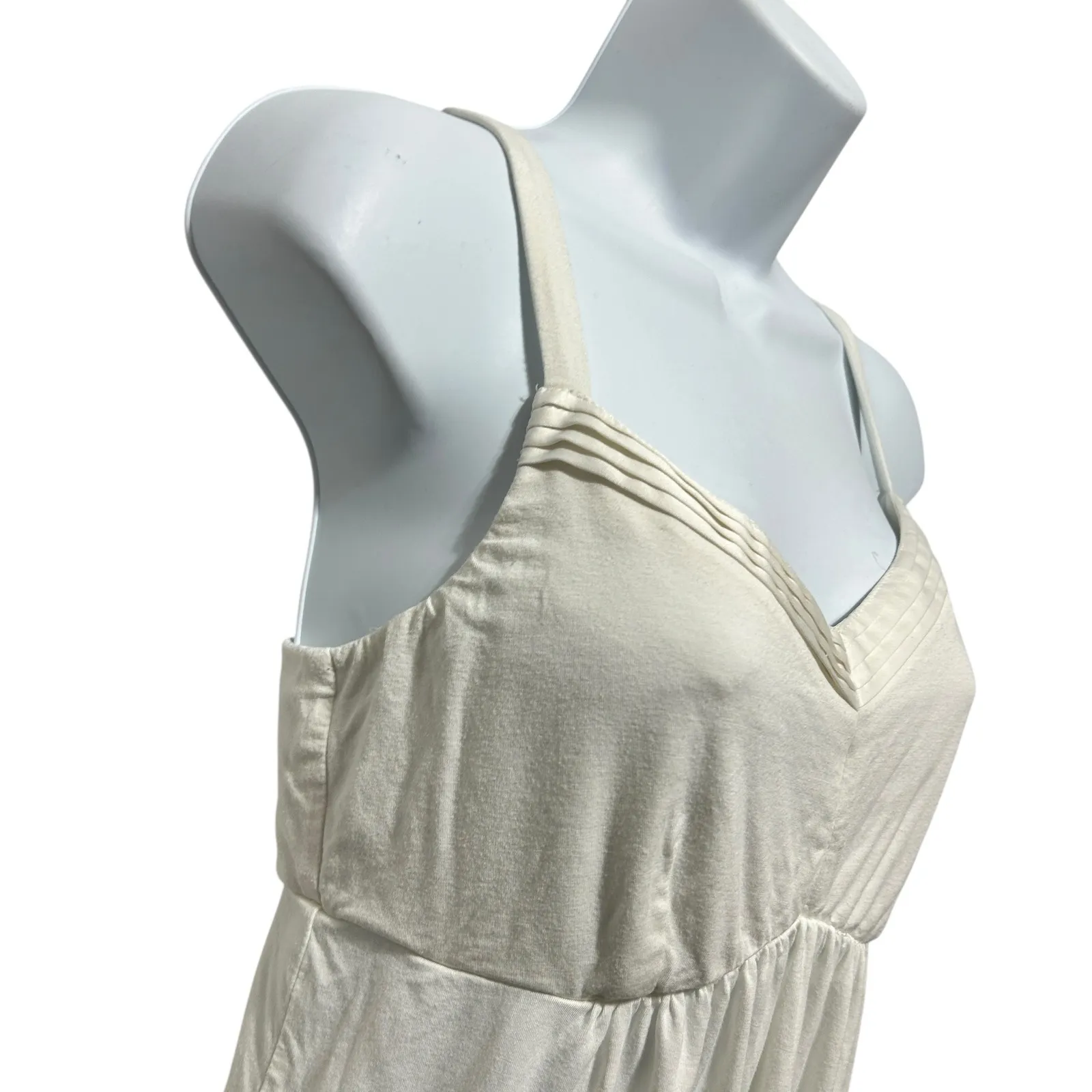 Soma Women Long Fitted Cami M Babydoll Rayon  Romantic Parisian Y2K Festival - Image 4