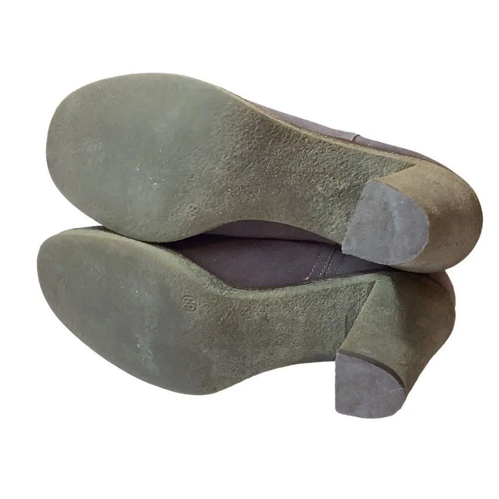 Amina Rubinacci Napoli Booties Women’s Size 7.5 Gray - Image 4