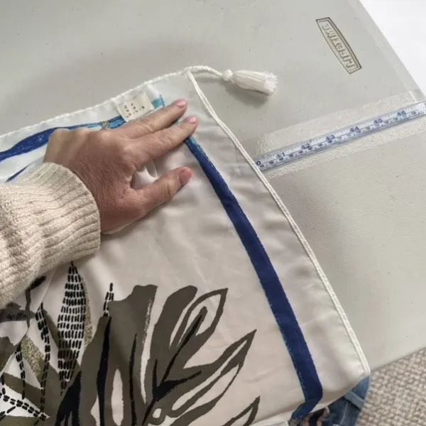 A‎ New Day Scarf Wrap Tropical Print Toucan Beach Island Large Fringe - Image 10