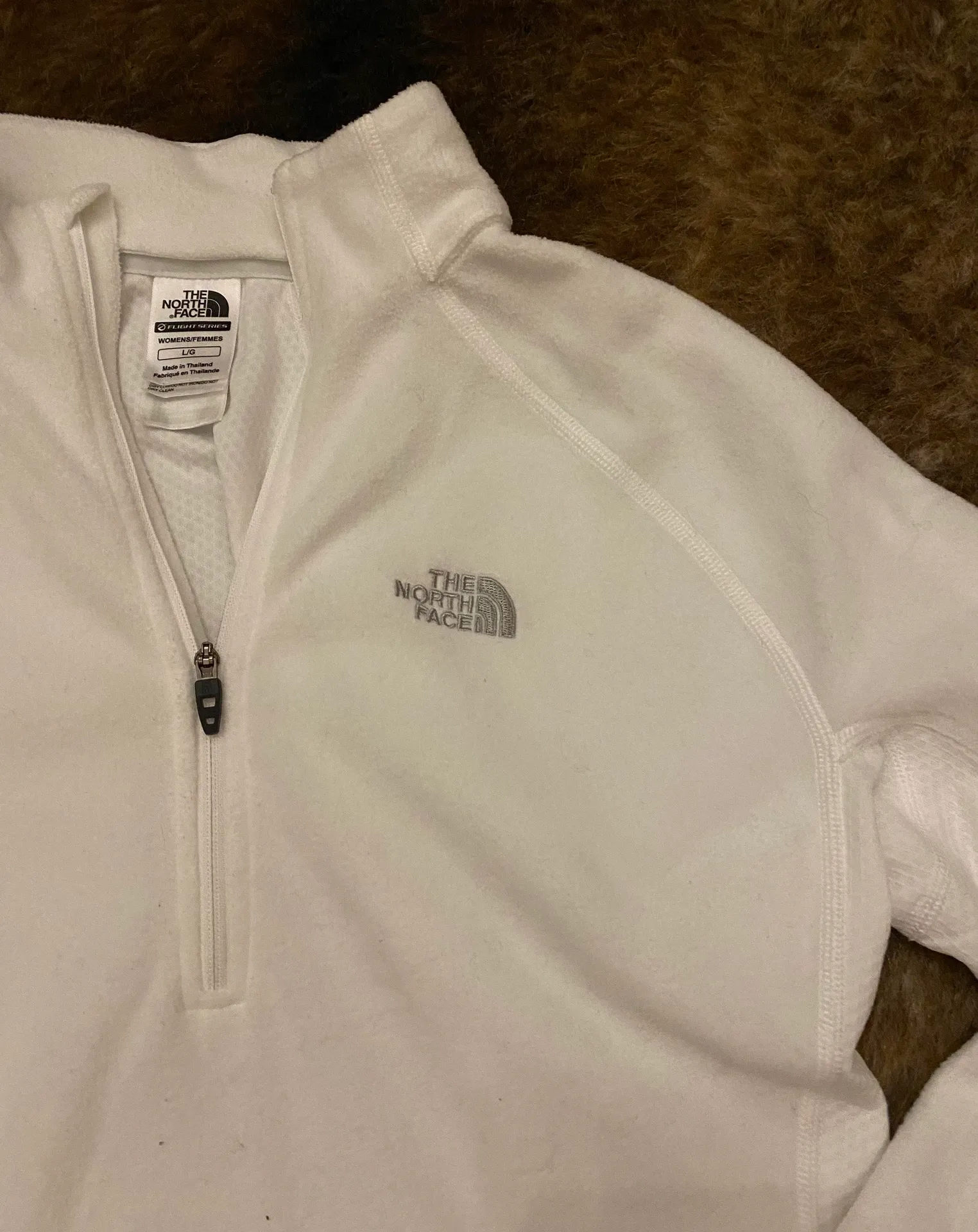 The North Face  White Half Zip - Image 3