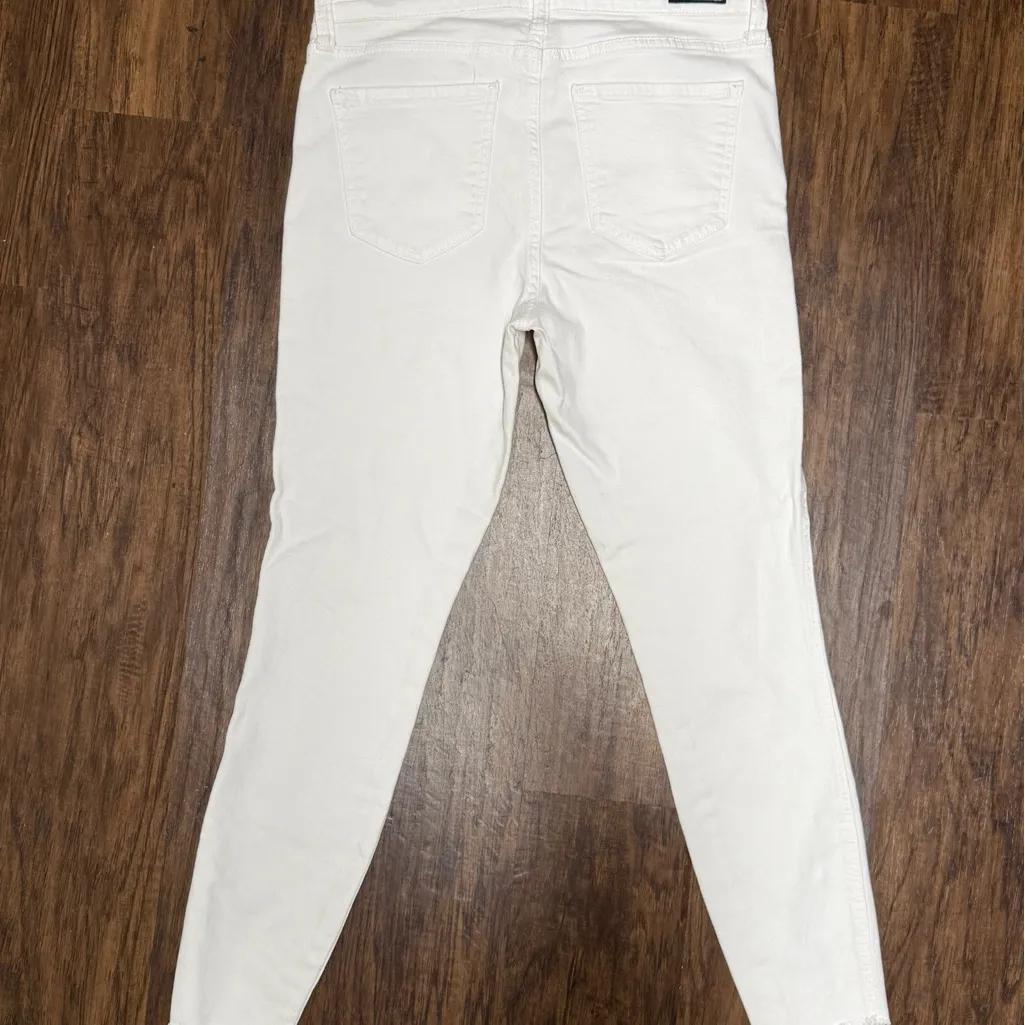 Kut from the Kloth Bright White Skinny Jeans - Image 5