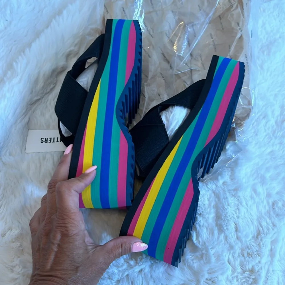 Urban Outfitters Elastuc Eva Platform Sandals - Image 6