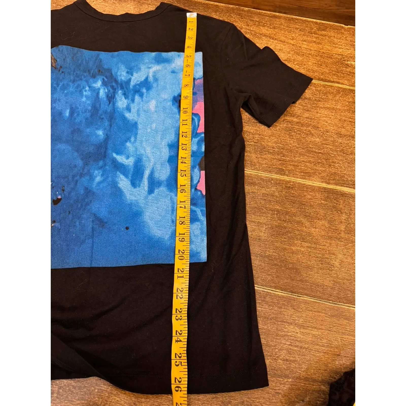 Proenza Schouler Abstract Art Graphic Pocket Tee Black Size Small Unisex! - Image 13