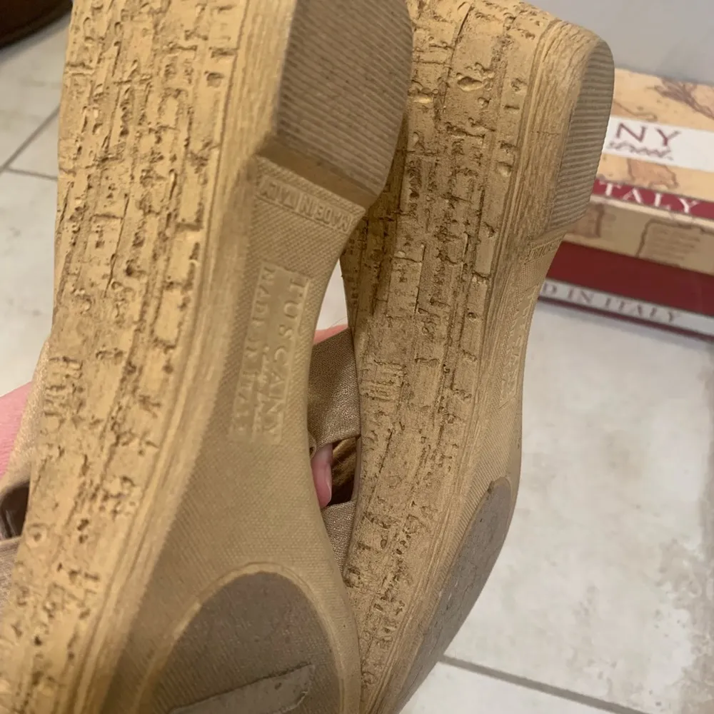 Tuscany by Easy Street | wedge sandals Conca style size 8 - Image 6