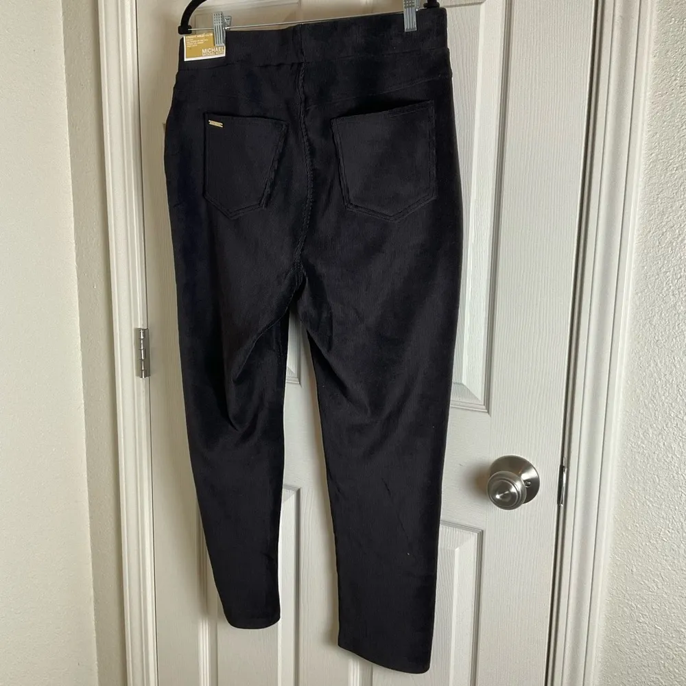 Michael Kors Black Straight Ankle Pull On High-Rise Size 1X - Image 9