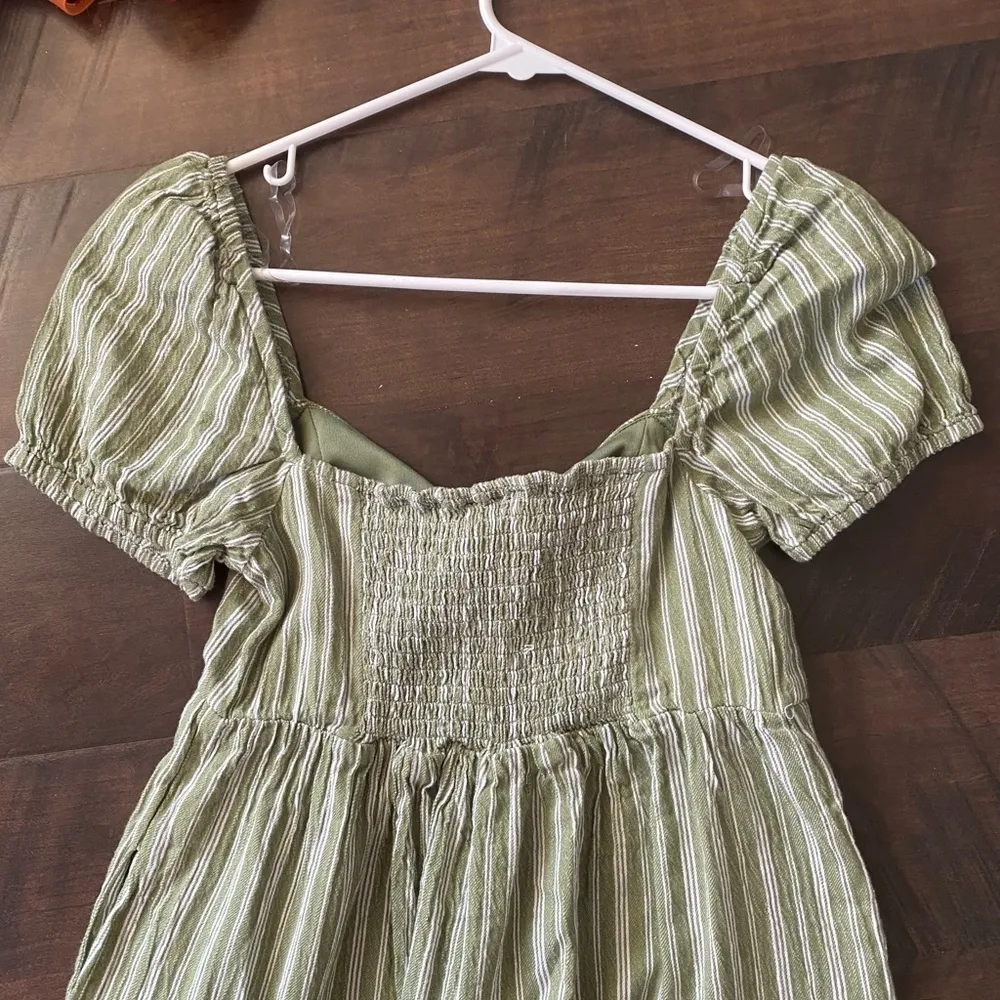 Green Speechless Mini Dress - Image 3