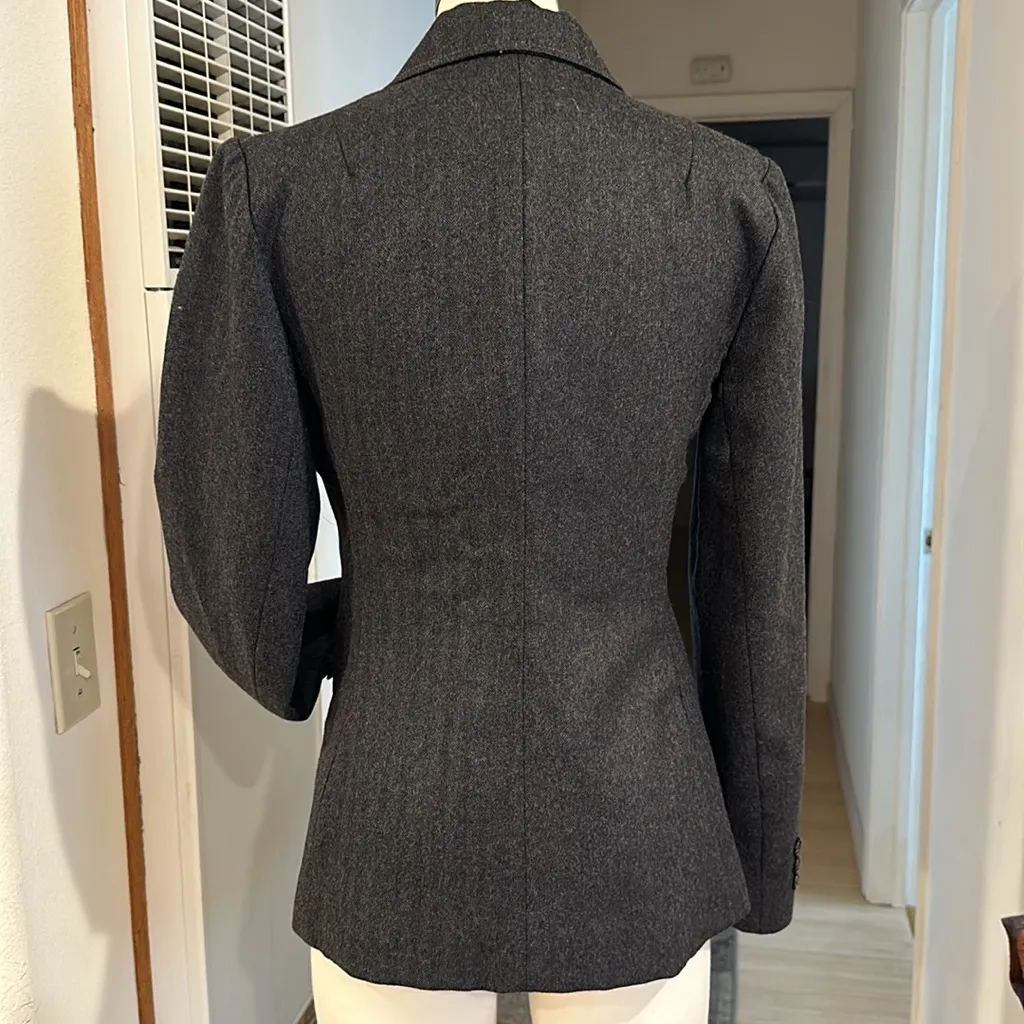 Vintage Herringbone Blazer - Image 4
