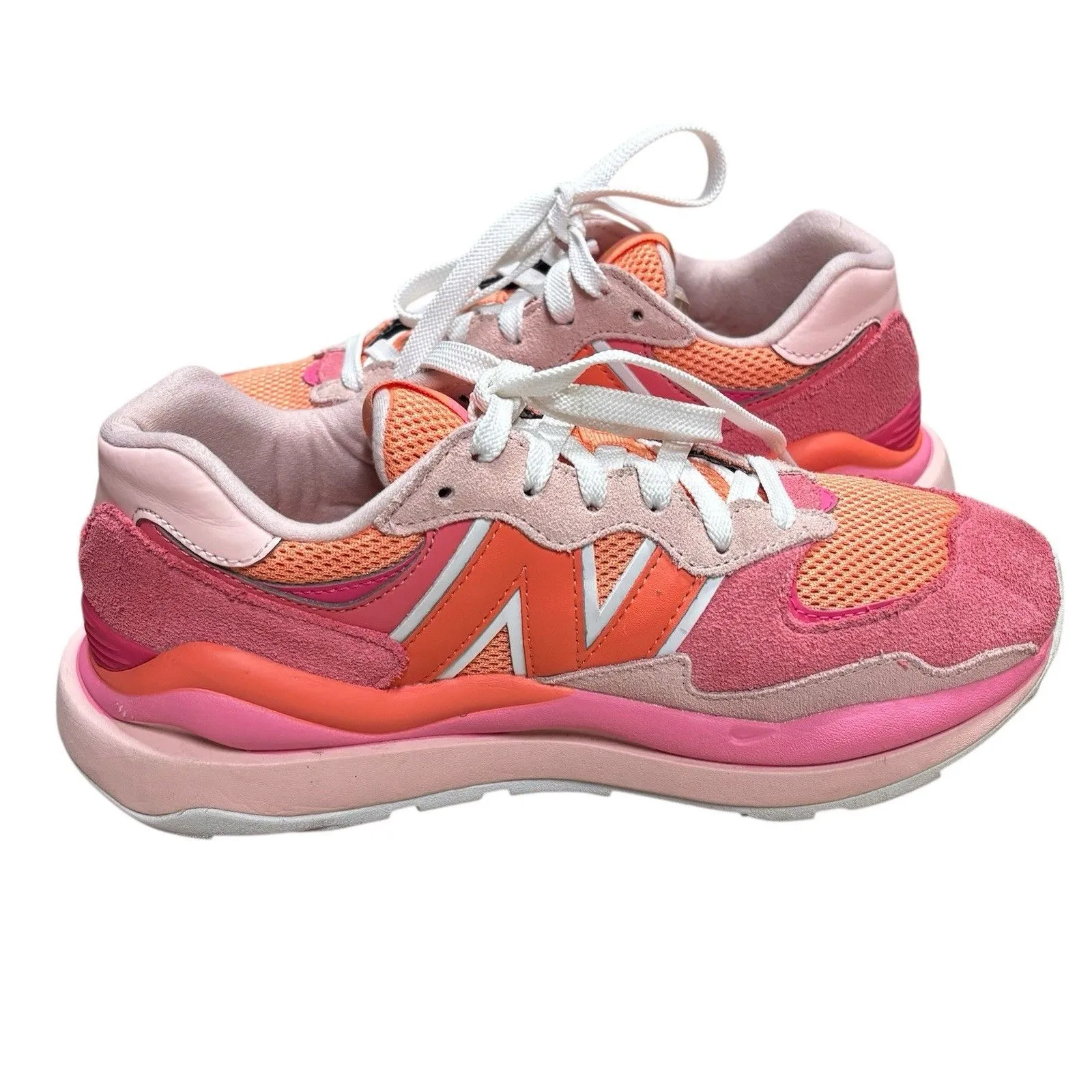 New Balance Women’s 57/40 Valentine's Day Pink Orange Sneakers Shoes Size 7.5 - Image 7