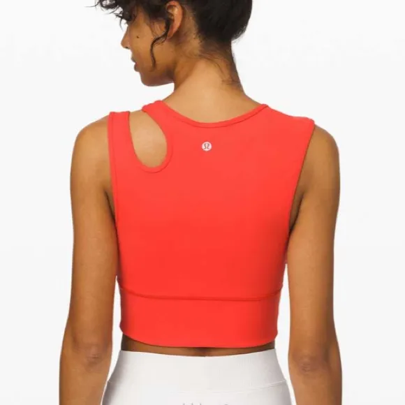 Lululemon Mastered Motion Cropped Tank
Thermal Red - Image 2