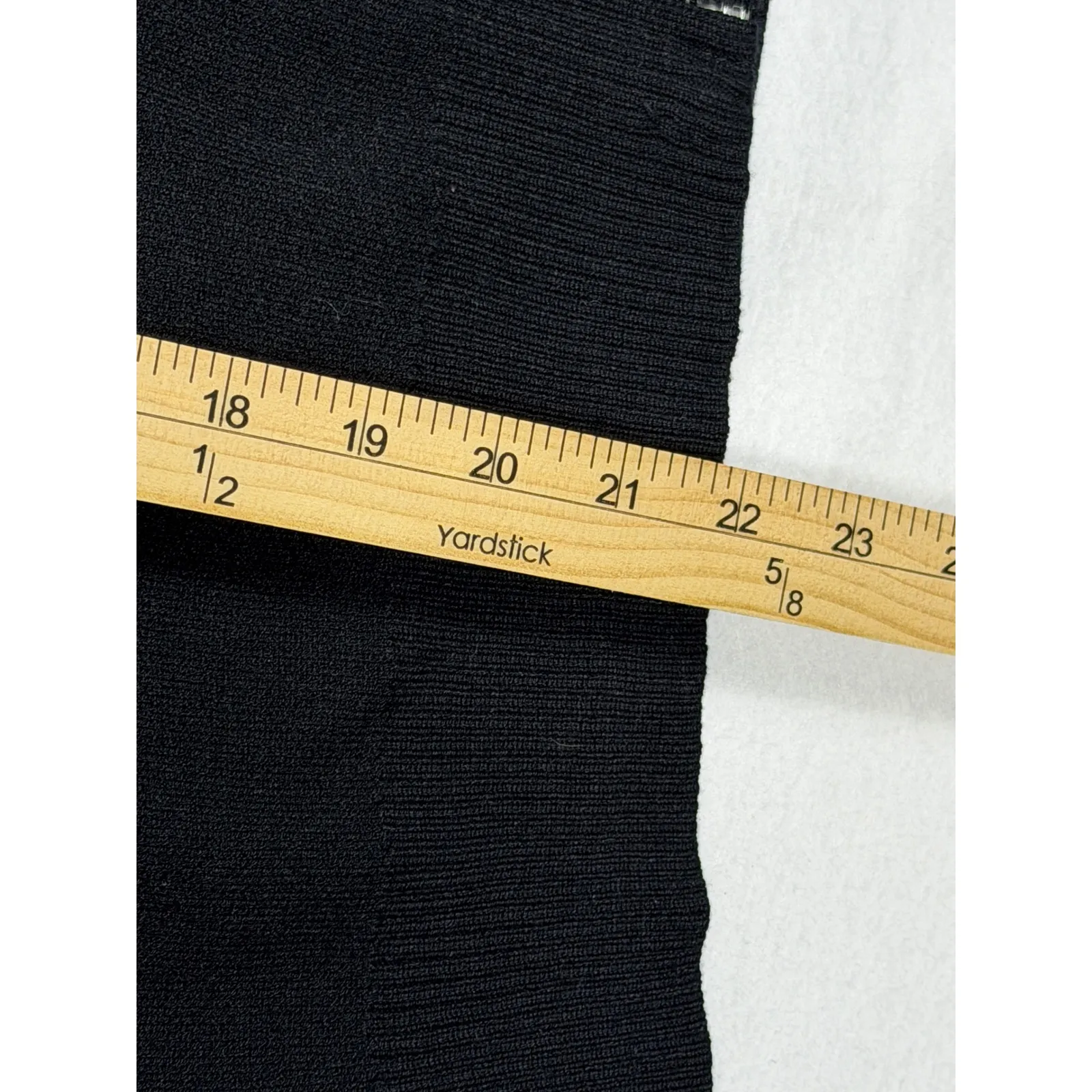 BoxLunch Exclusive Disney Mickey Mouse Ears Black Knit Zip Up Hoodie Womens M - Image 4