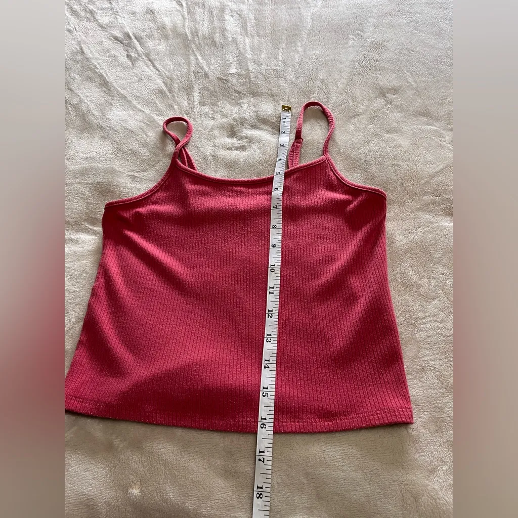 AMERICAN EAGLE Soft Stretch Mauve Ribbed Women’s Tank Top Sz XS EUC - Image 7