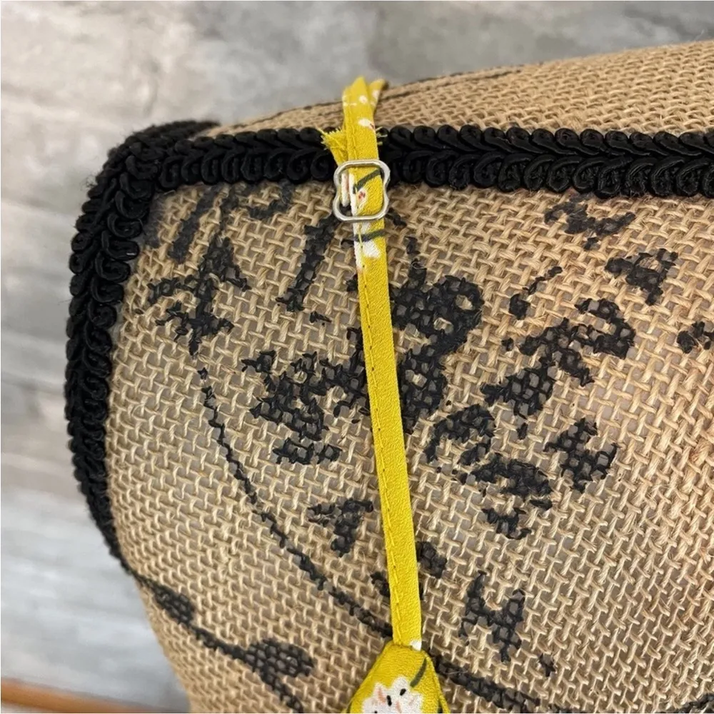 SIENNA SKY Yellow Floral Tie Tank Top - Image 3