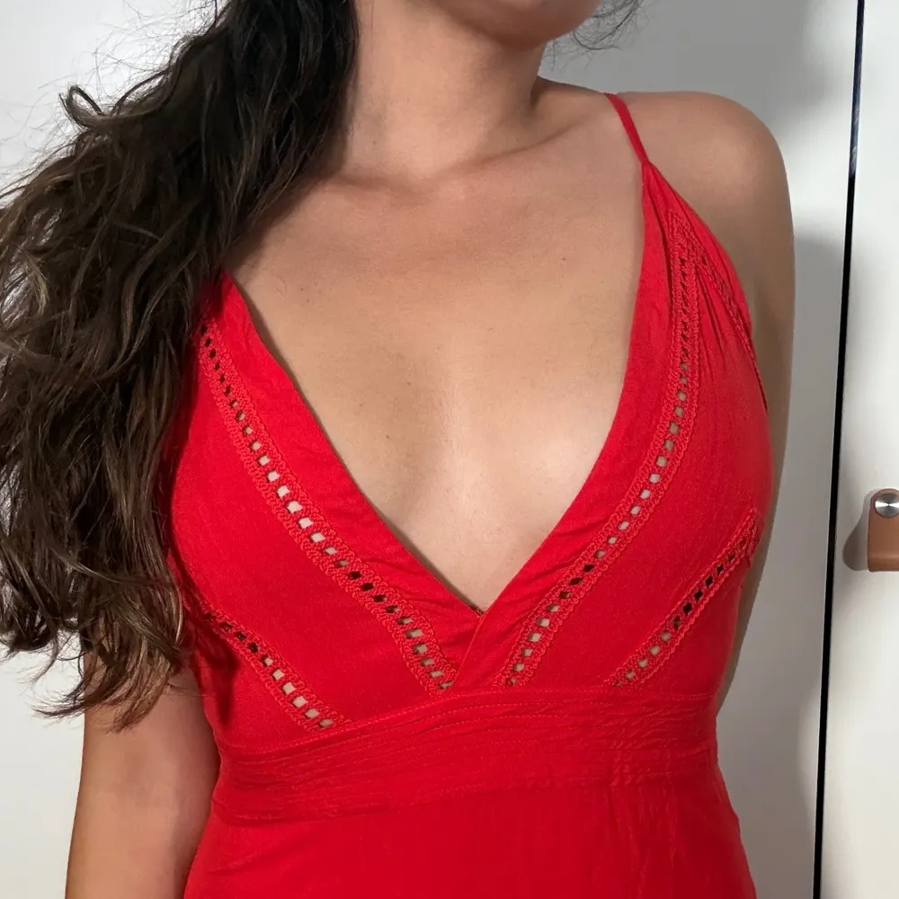 maxi red dress - Image 3