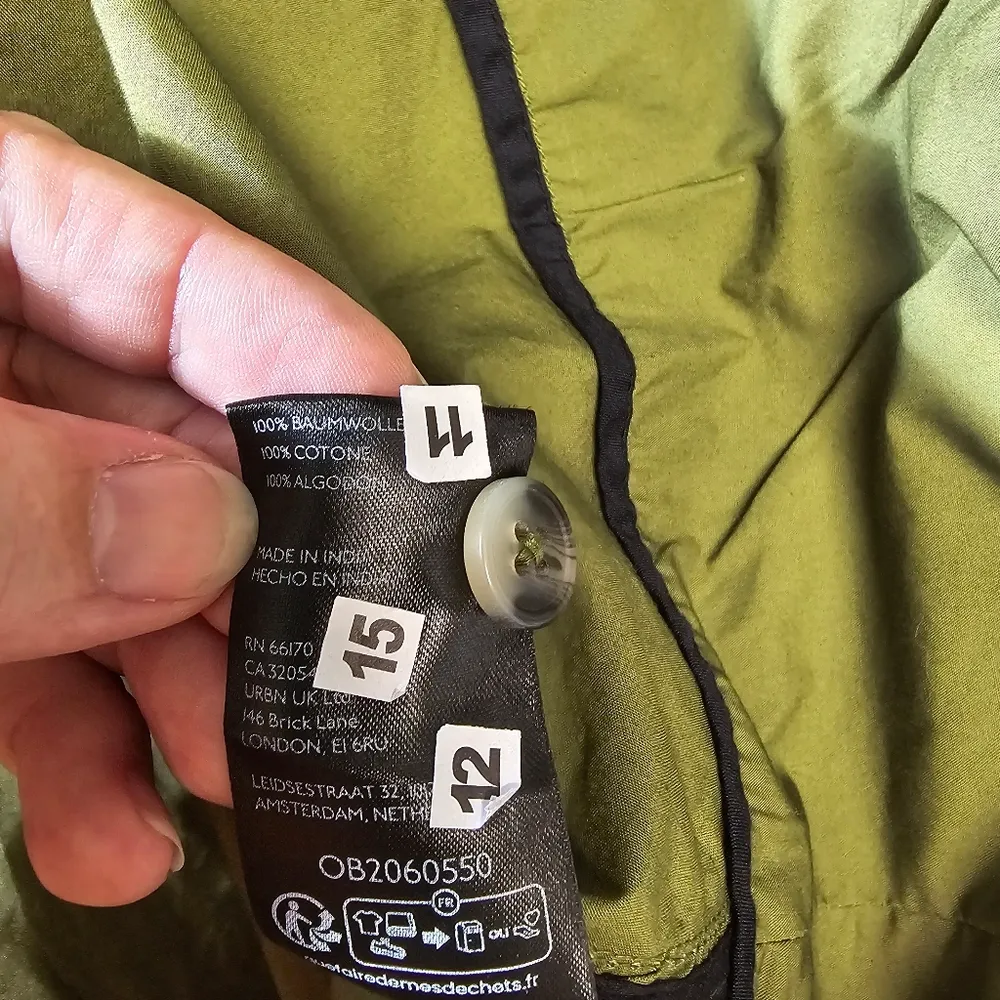 Maeve Anthropologie V-Neck Wrap Shirt Midi Dress Size Medium Olive Green No Belt - Image 7