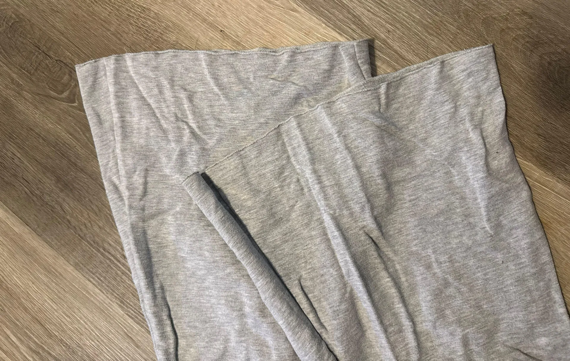 Gray Cotton Leggings - Image 5