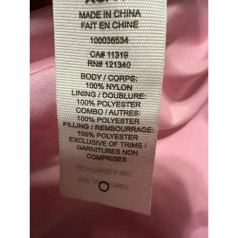 Garage Puffer Jacket Size XS Half Zip Pullover Ski Winter Warm Nylon Hooded - Image 4