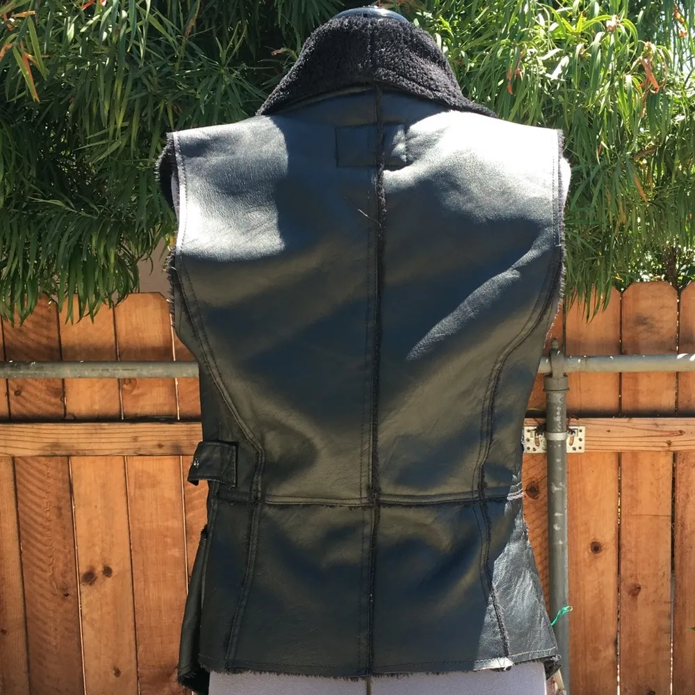 Blank NYC Faux Leather Vest (8) - Image 4