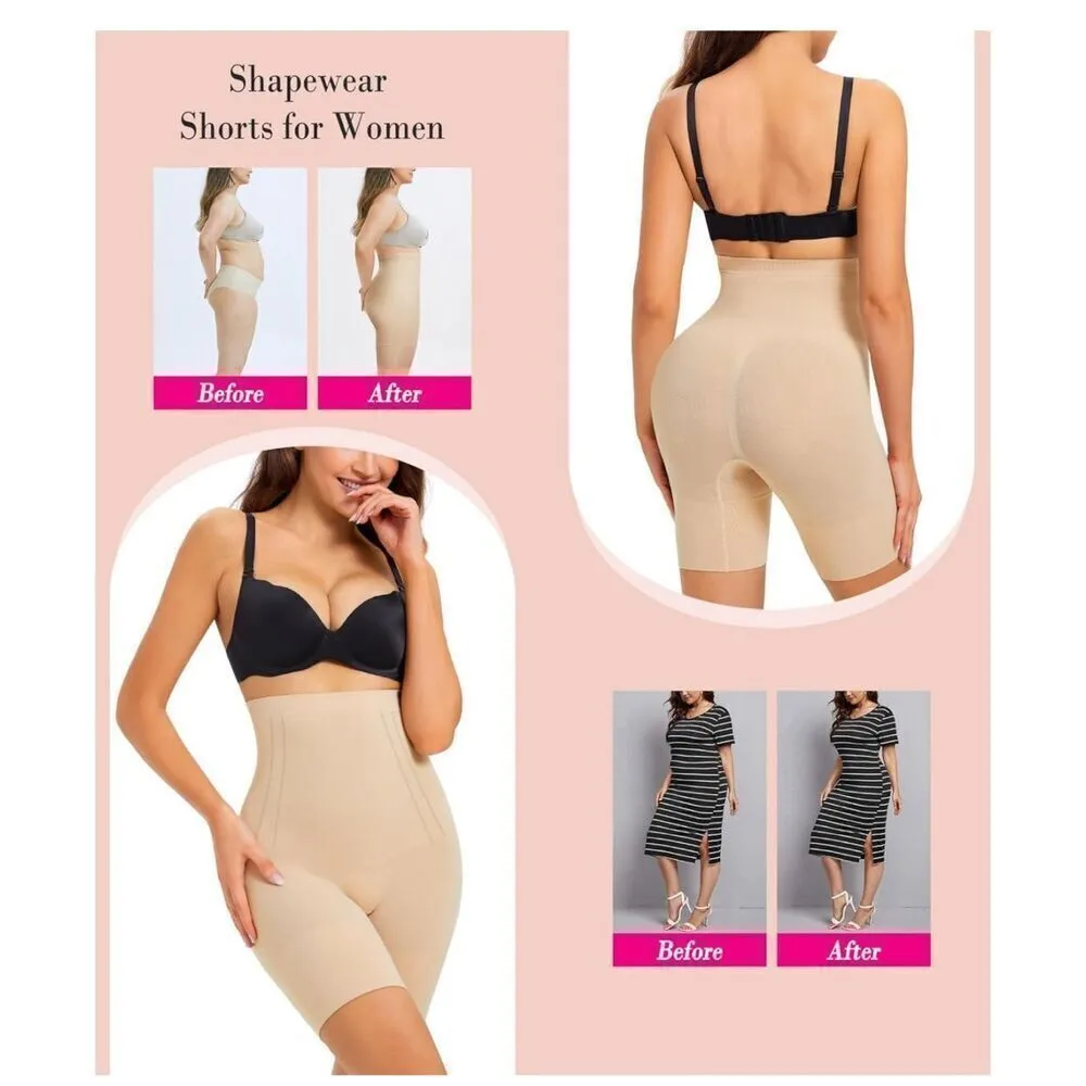 NEW Tummy Control Shapewear Butt Lifting High Waist Thigh Slimmer S - Image 5