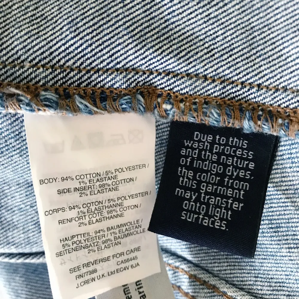 Madewell Spliced Two Tone Denim Mini Skirt 26 2 - Image 8