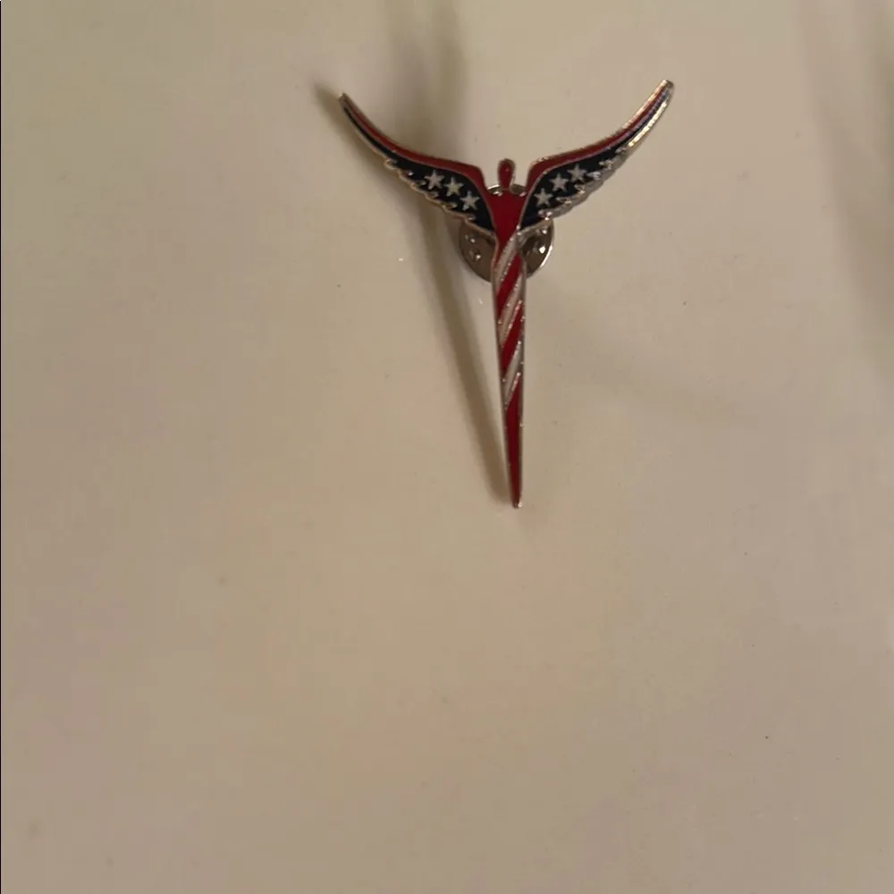Steven Lavaggi USA angel of reconciliation pin Red - Image 3