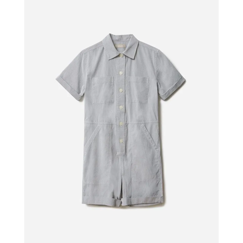 ✨Everlane The Cotton Weave Romper✨ - Image 6