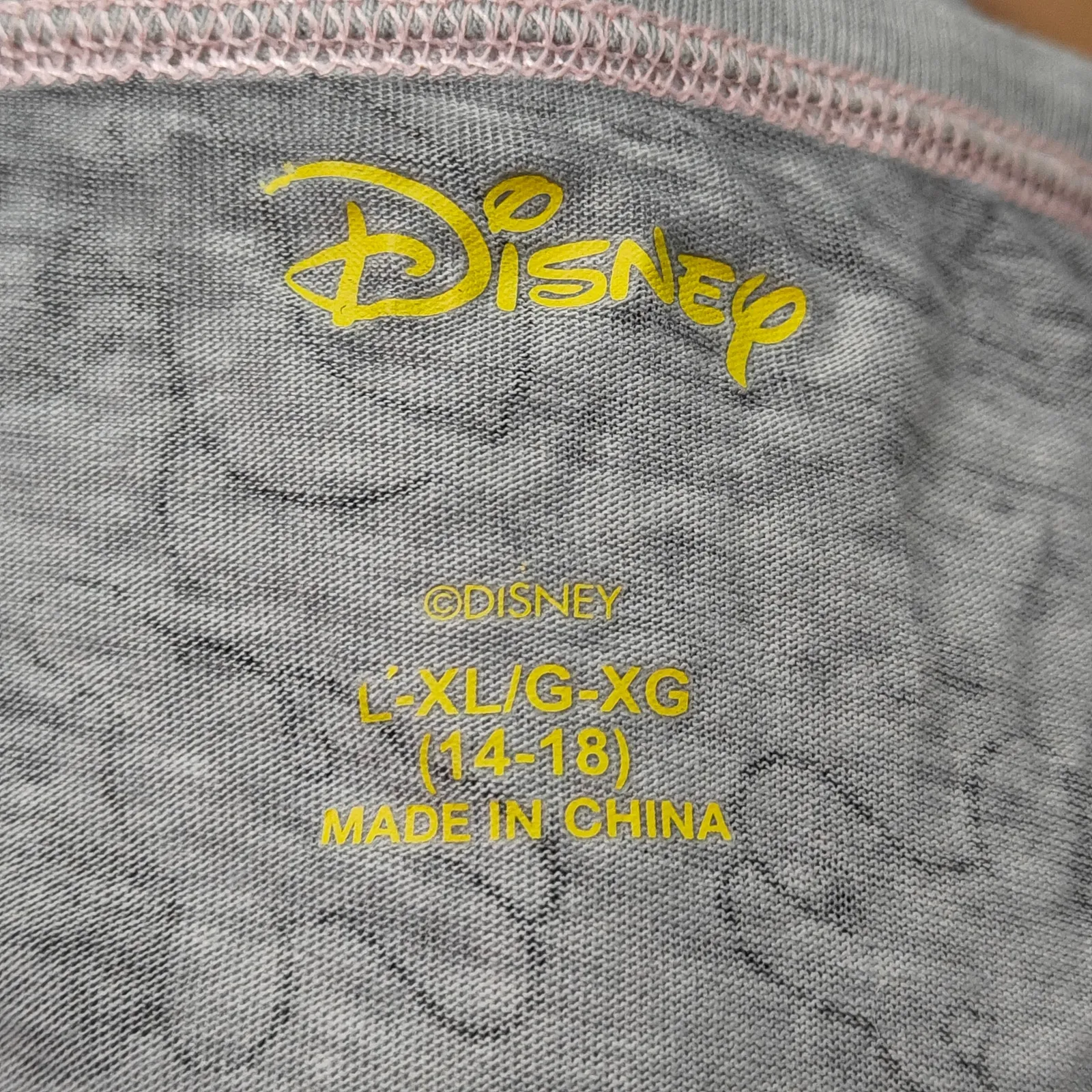 Disney Mickey Mouse  All Over Print Short Sleeve Sleep Shirt Womens L-XL - Image 2