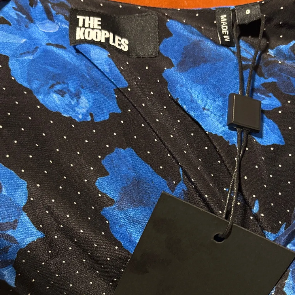 The Kooples NWT 100% Silk Midi Dress - Image 12