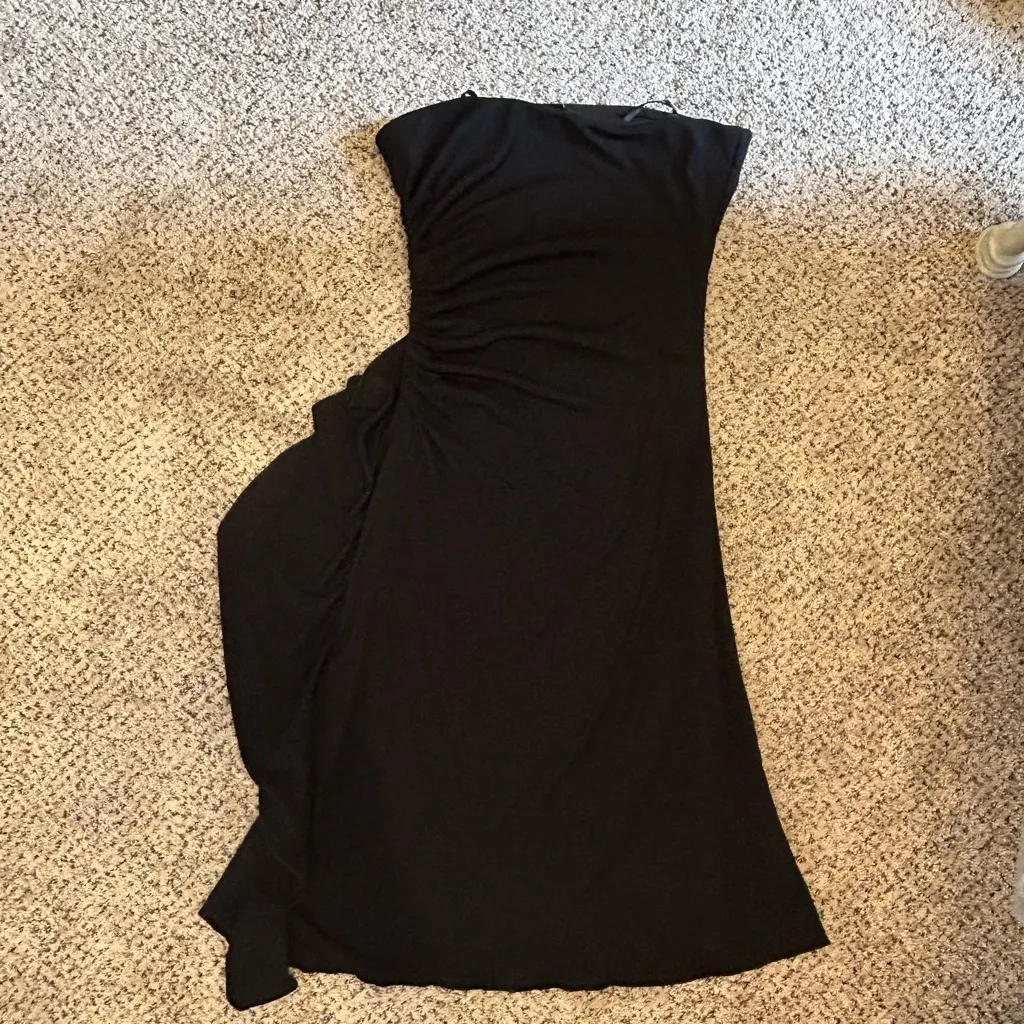 City Triangles Black Strapless Dress - Image 3