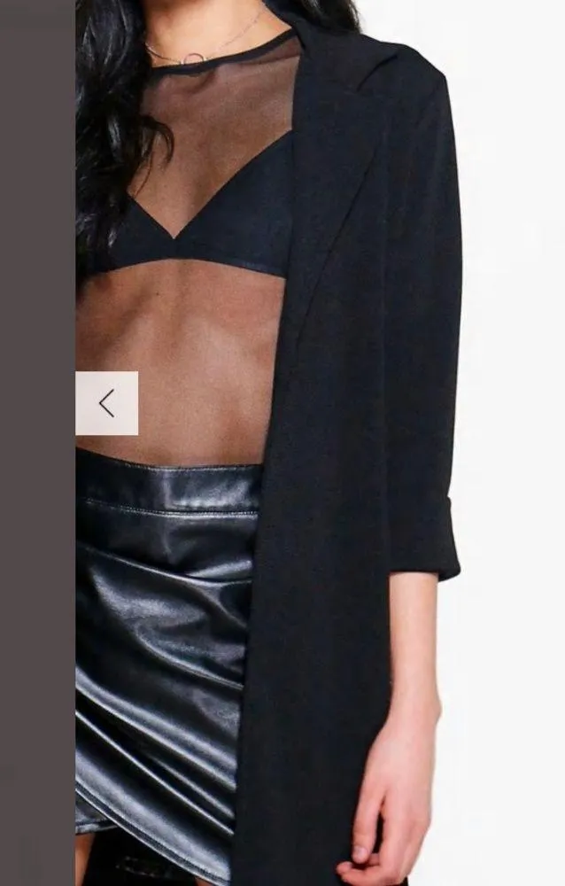 nude LAUREN SLIT BACK MAXI DUSTER size us 8 - Image 5