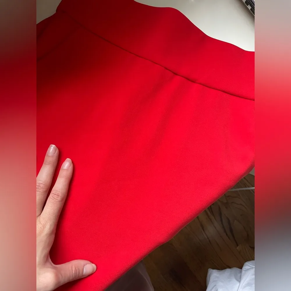 ⚠️SOLD⚠️AKIRA Red high waisted mini skirt - Image 5