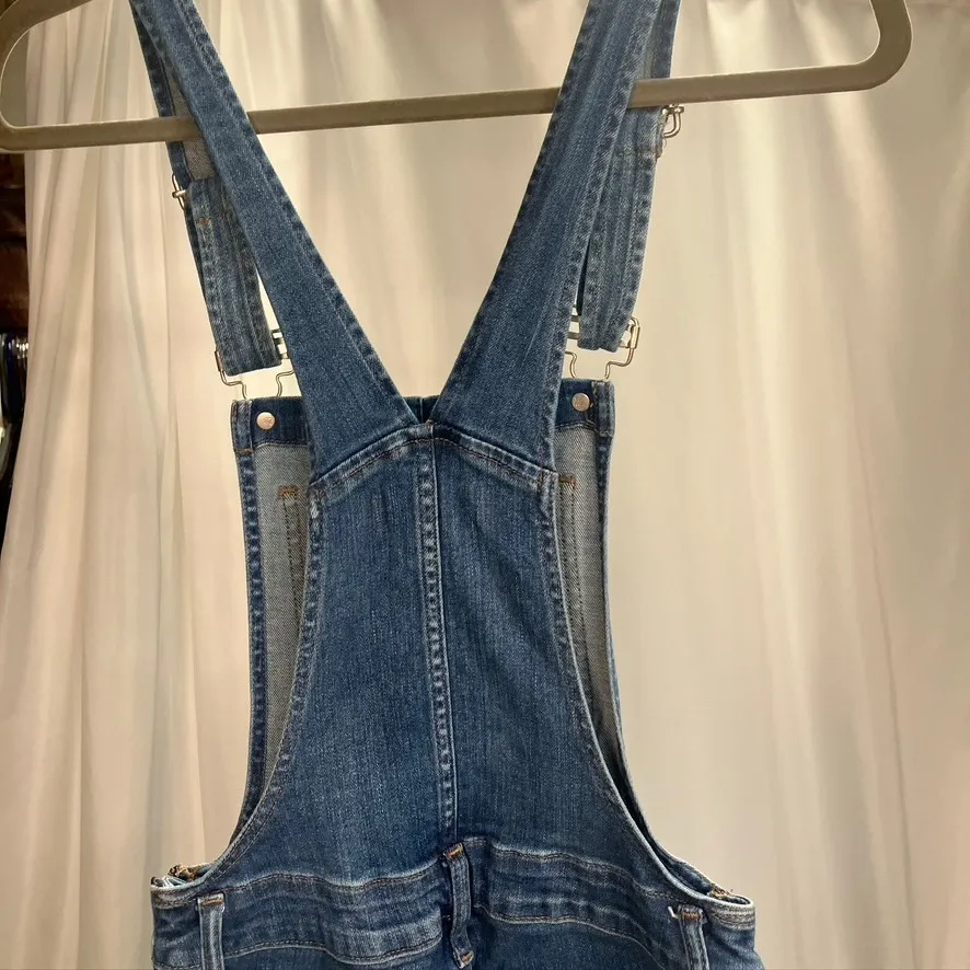 Madewell Denim Overalls Women's Size S Light Wash Stretch Skinny Jeans‎ - Image 8