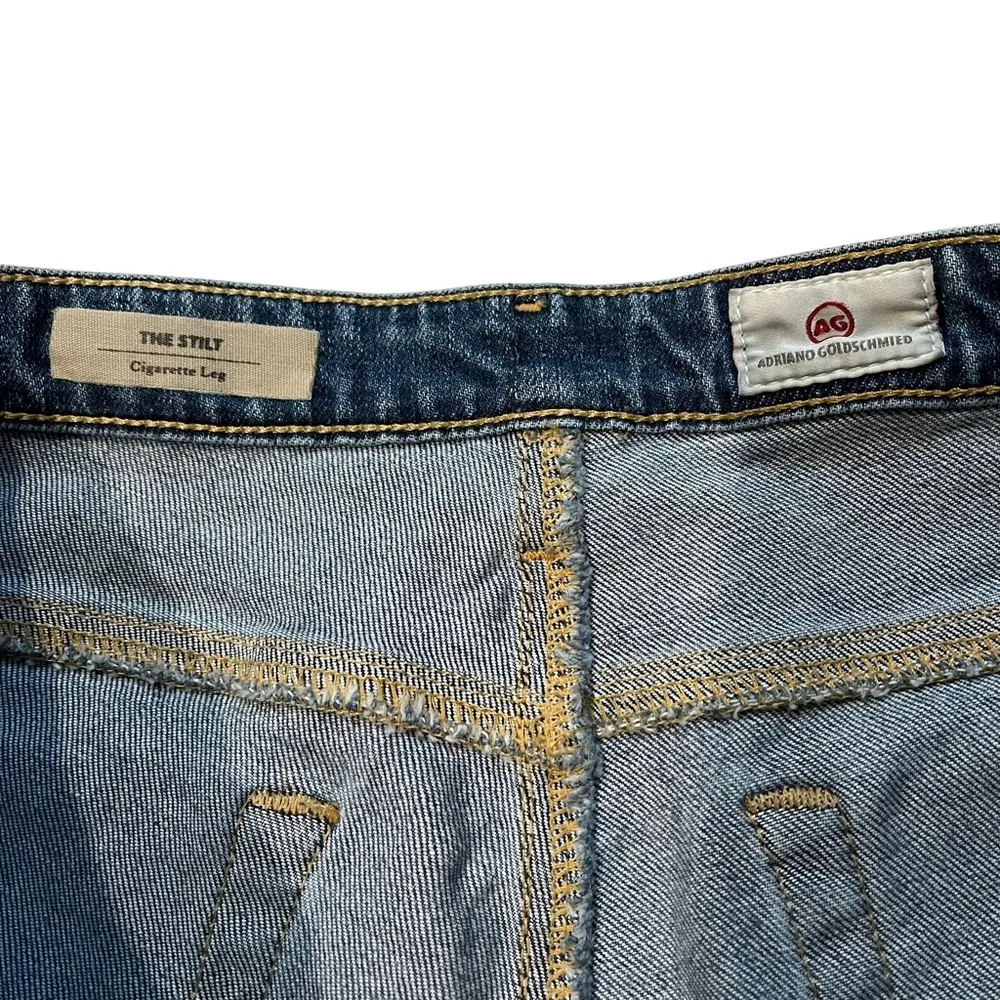 Adriana Goldschmied The Stilt Cigarette Leg Distressed Jean - Image 12