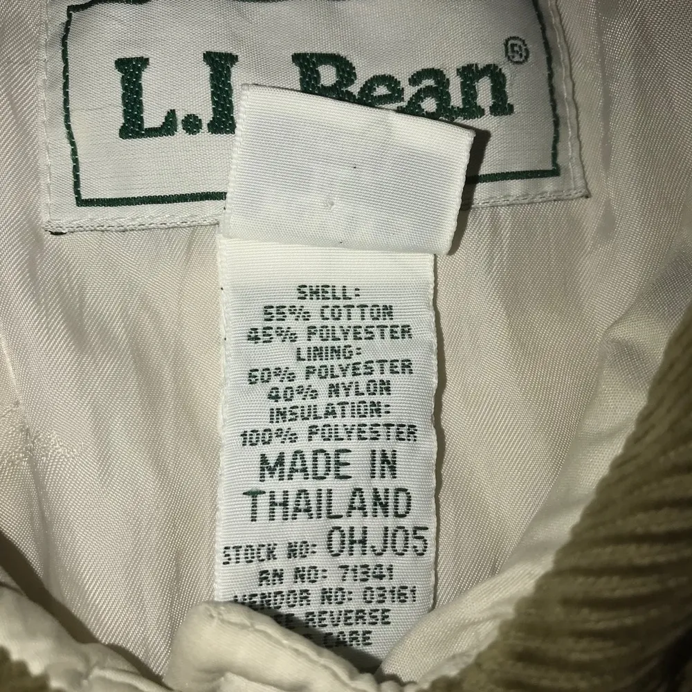 L.L. BEAN WARM SNAP DOWN COST WOMEN’S REG SMALL - Image 3