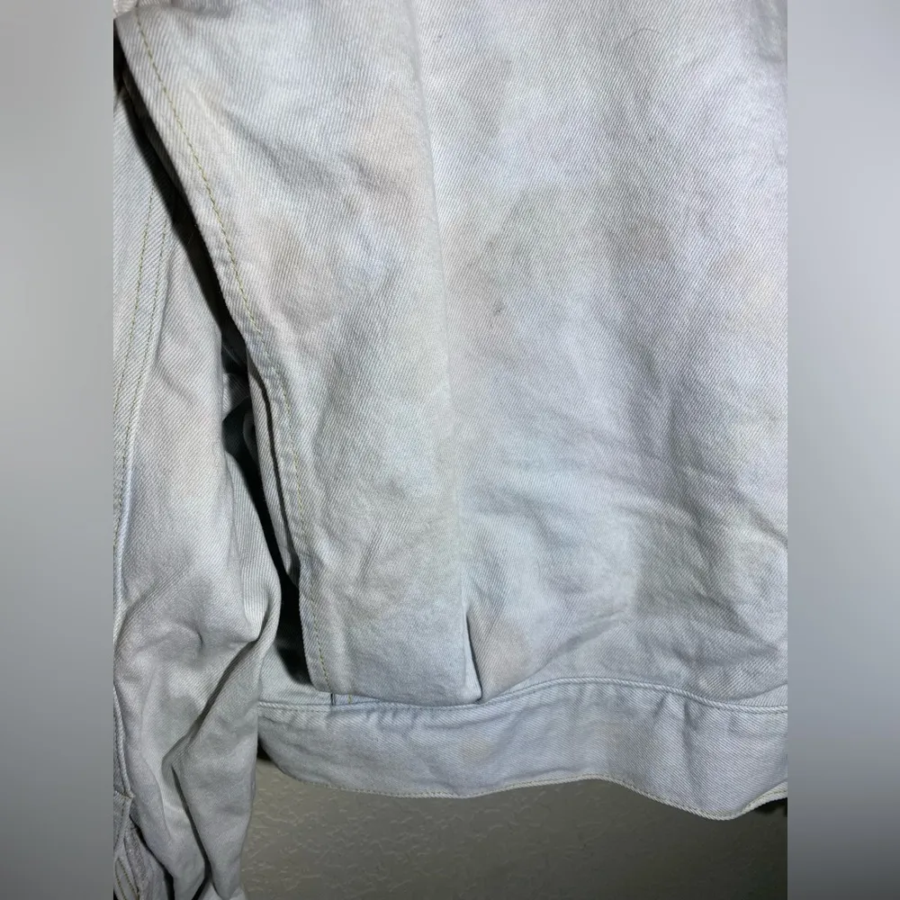 Diesel 100% Cotton‎ Light Blue Cropped Jean Jacket ( S ) - Image 7