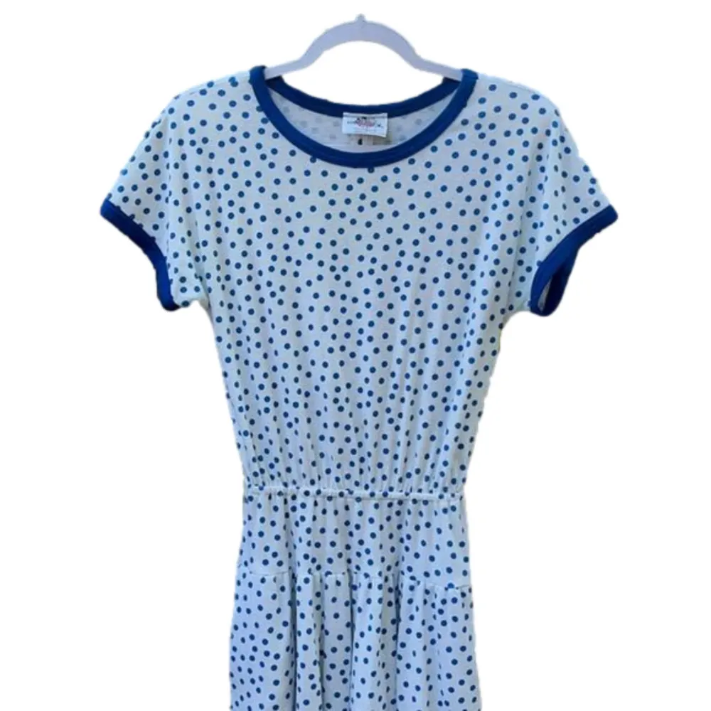 70s Vintage Lanz originals polka dot dress 60s • modest dress - Image 3