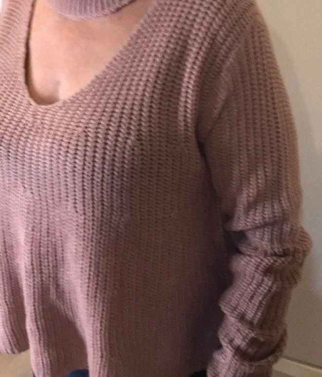 Cutout Blouse Rose - Image 6