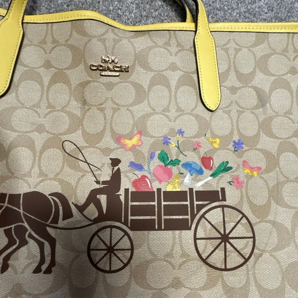 Coach  Signature City tote soft leather - Image 5
