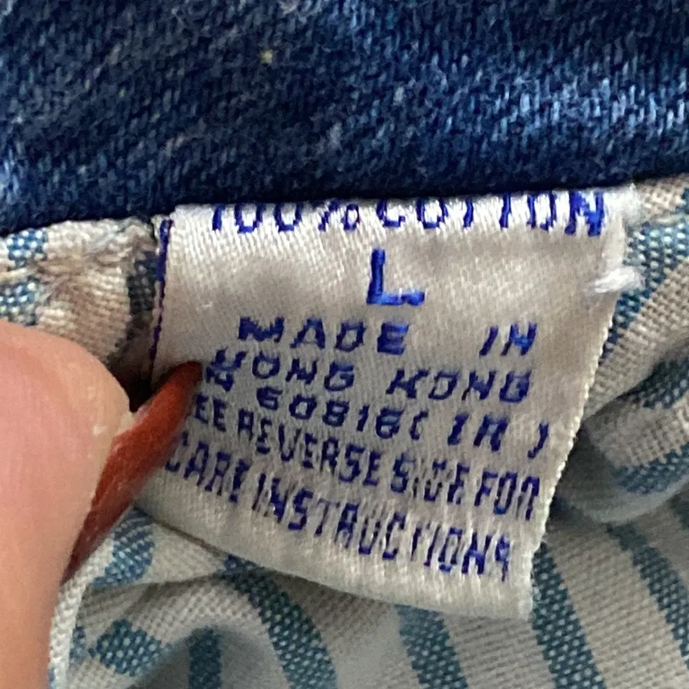 Tommy Hilfiger Vintage Denim Jacket size L - Image 9