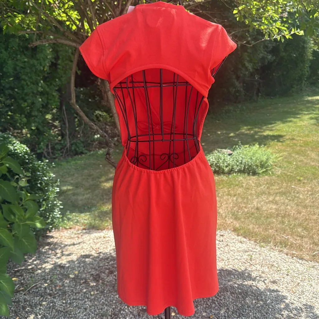 Urban outfitters silence and noise cut out cap sleeve dress - Image 2