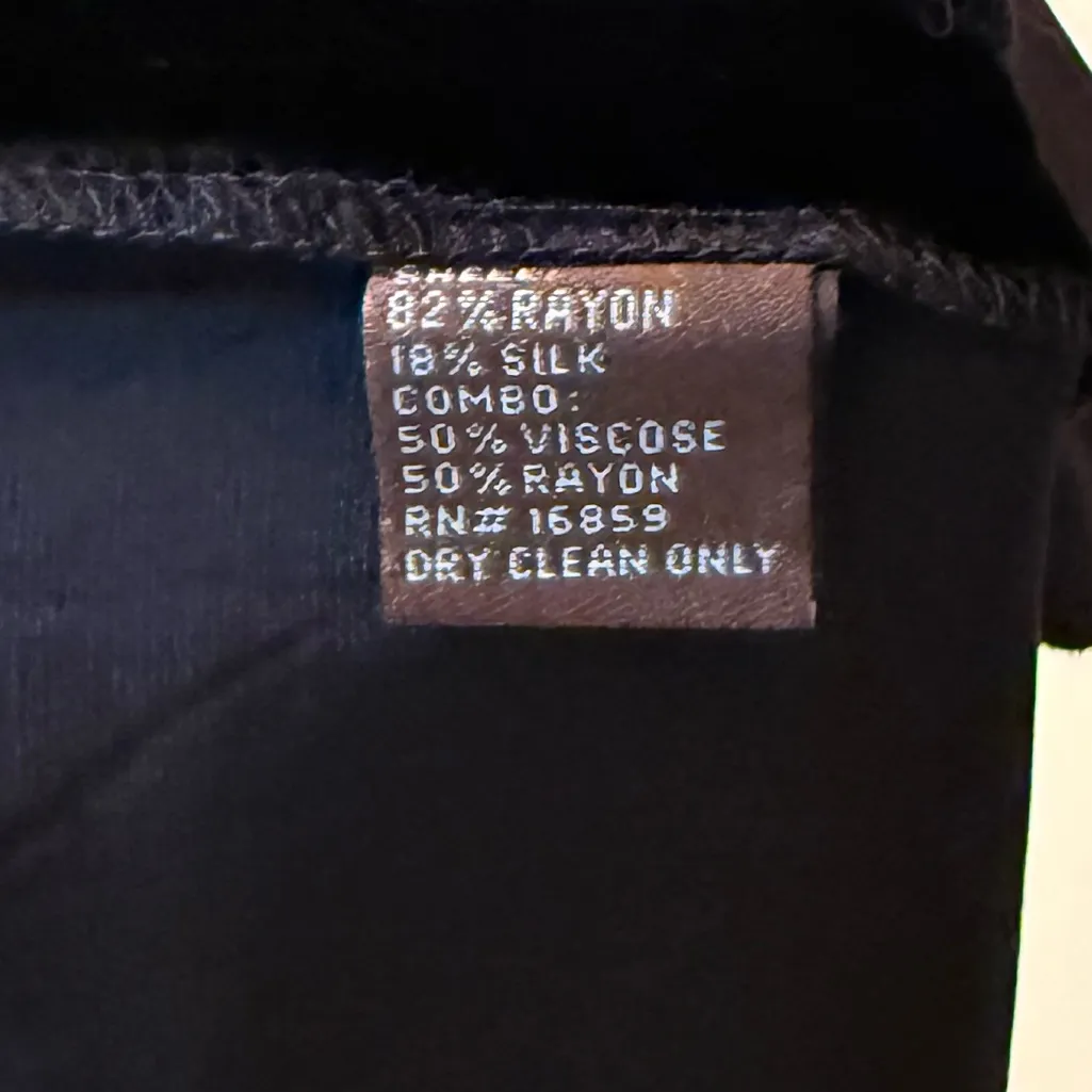 J.McLaughlin‎ Silk Blend Aretha High Waisted Wide Leg Velvet Pants - Image 8