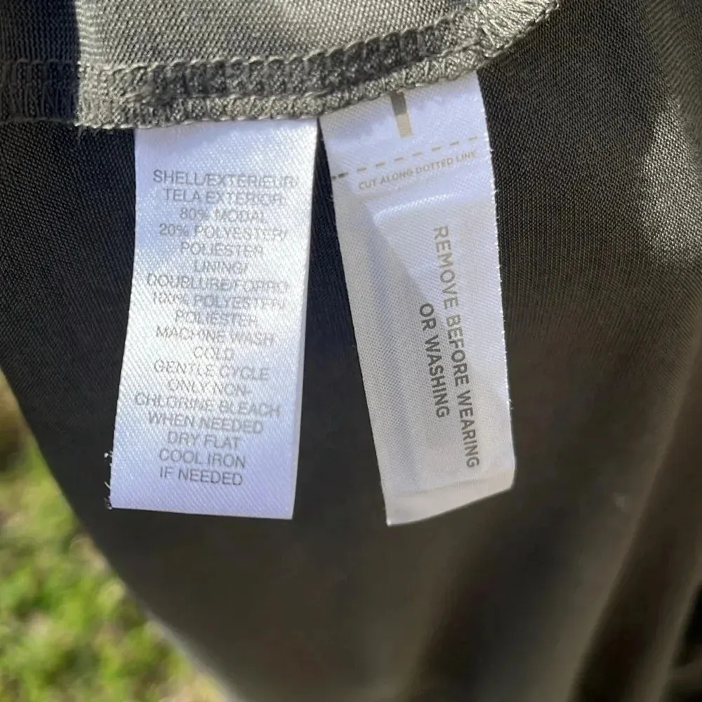 NWT green maxi dress versatile sleeveless soft flowy comfortable preppy dress xs - Image 11