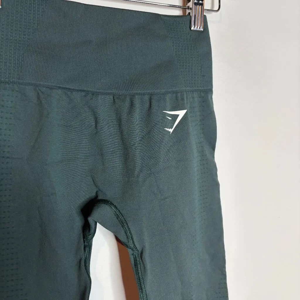 Gymshark Vital Seamless 2.0 leggings Woodland Green Marl - Image 3