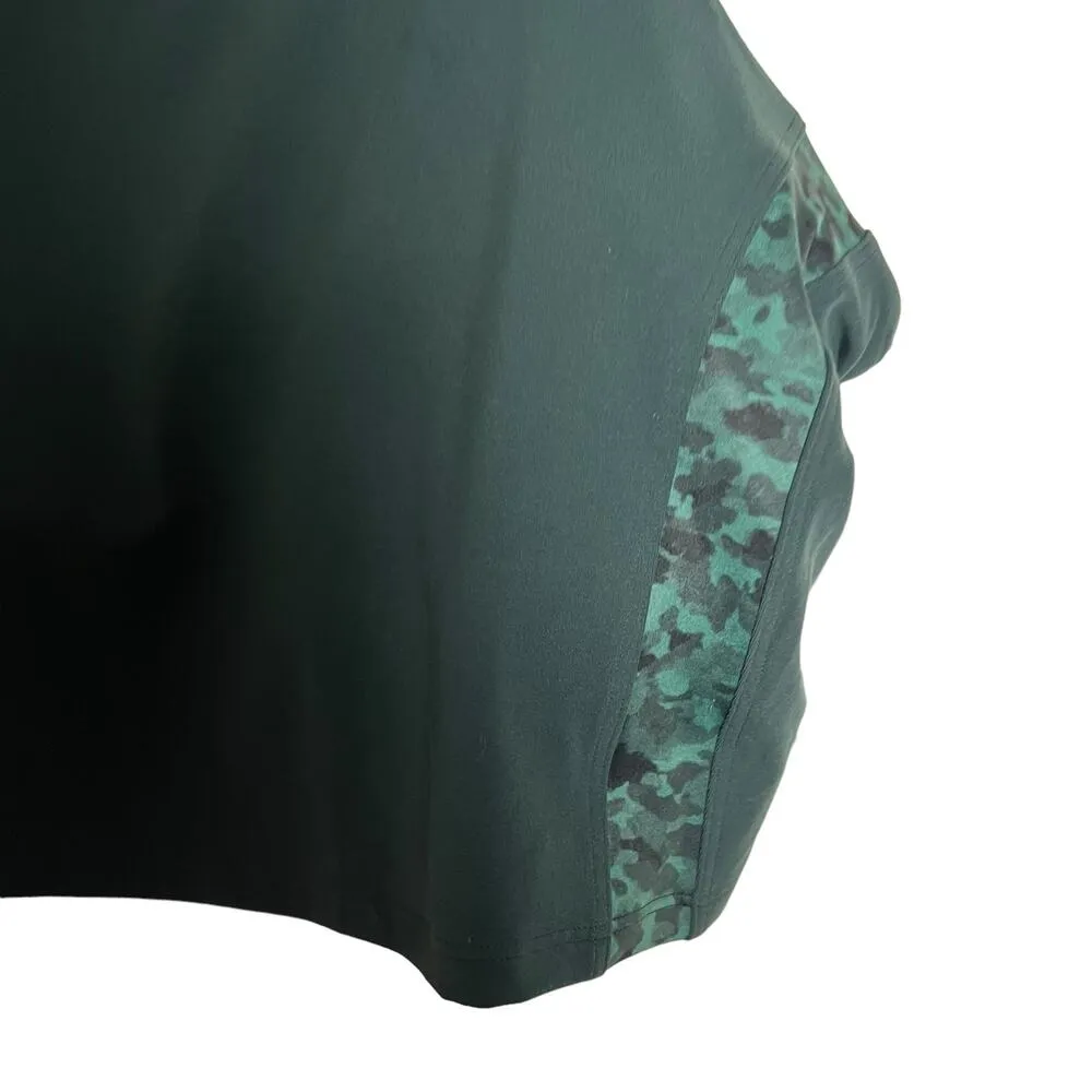 Athleta Conscious Crop Serene Green Camo Sports Bra D-DD Cup Size 3X - Image 5