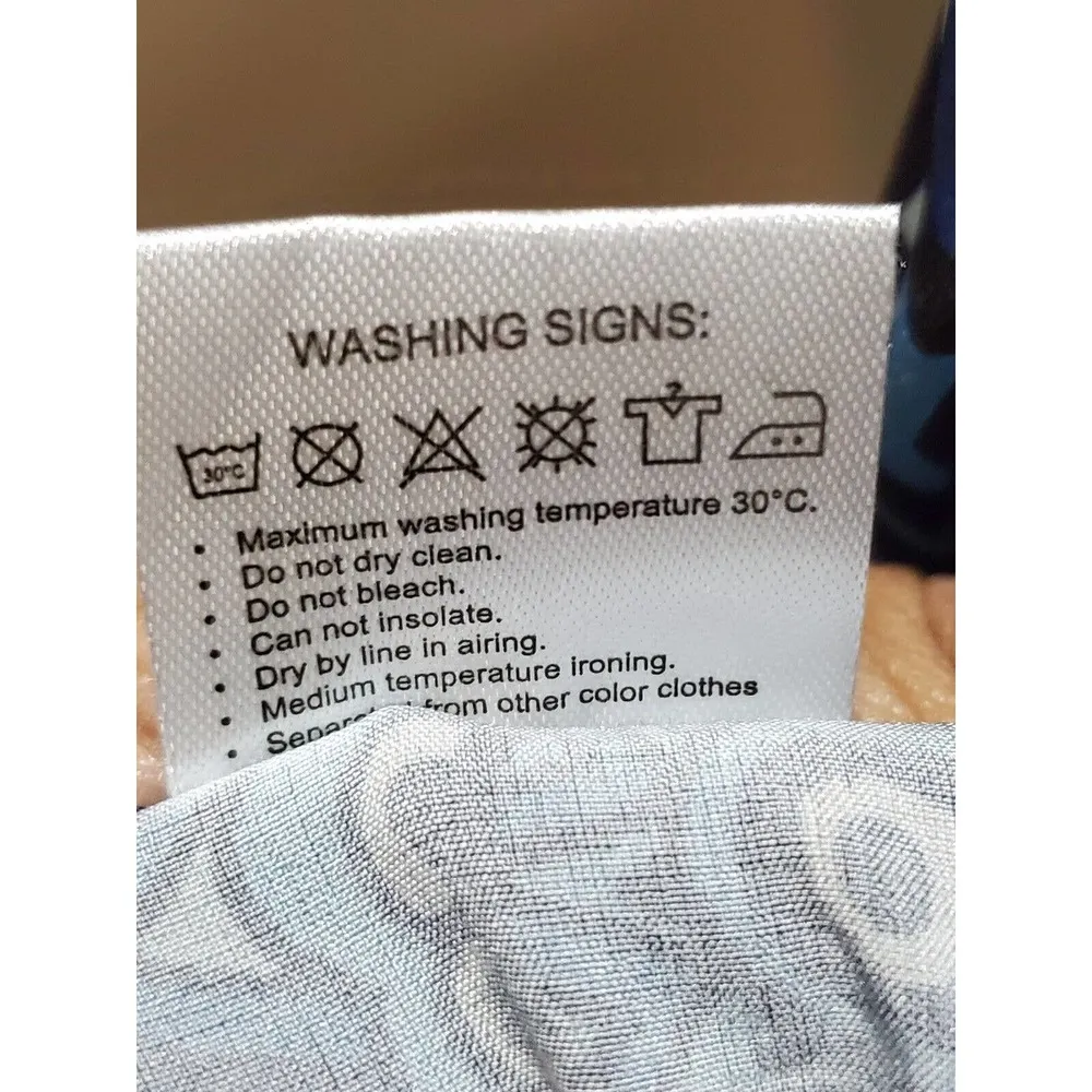 Urban CoCo Women Multicolor Polyester Round Neck Long Sleeve Knee Length Dress M - Image 12