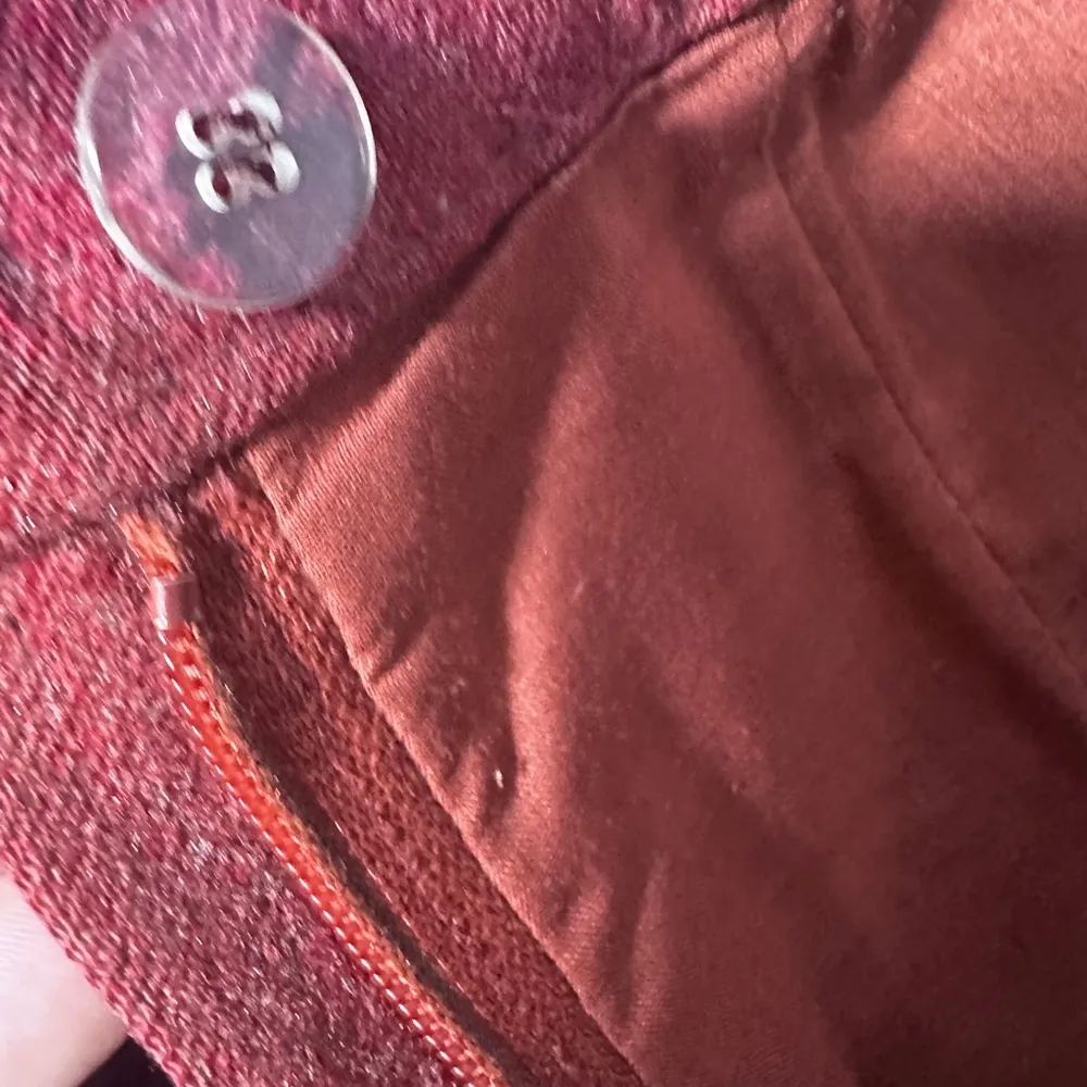 Pendleton Flat Front 70’s Era Vintage Virgin Wool Maroon Textured Trouser 12 - Image 10