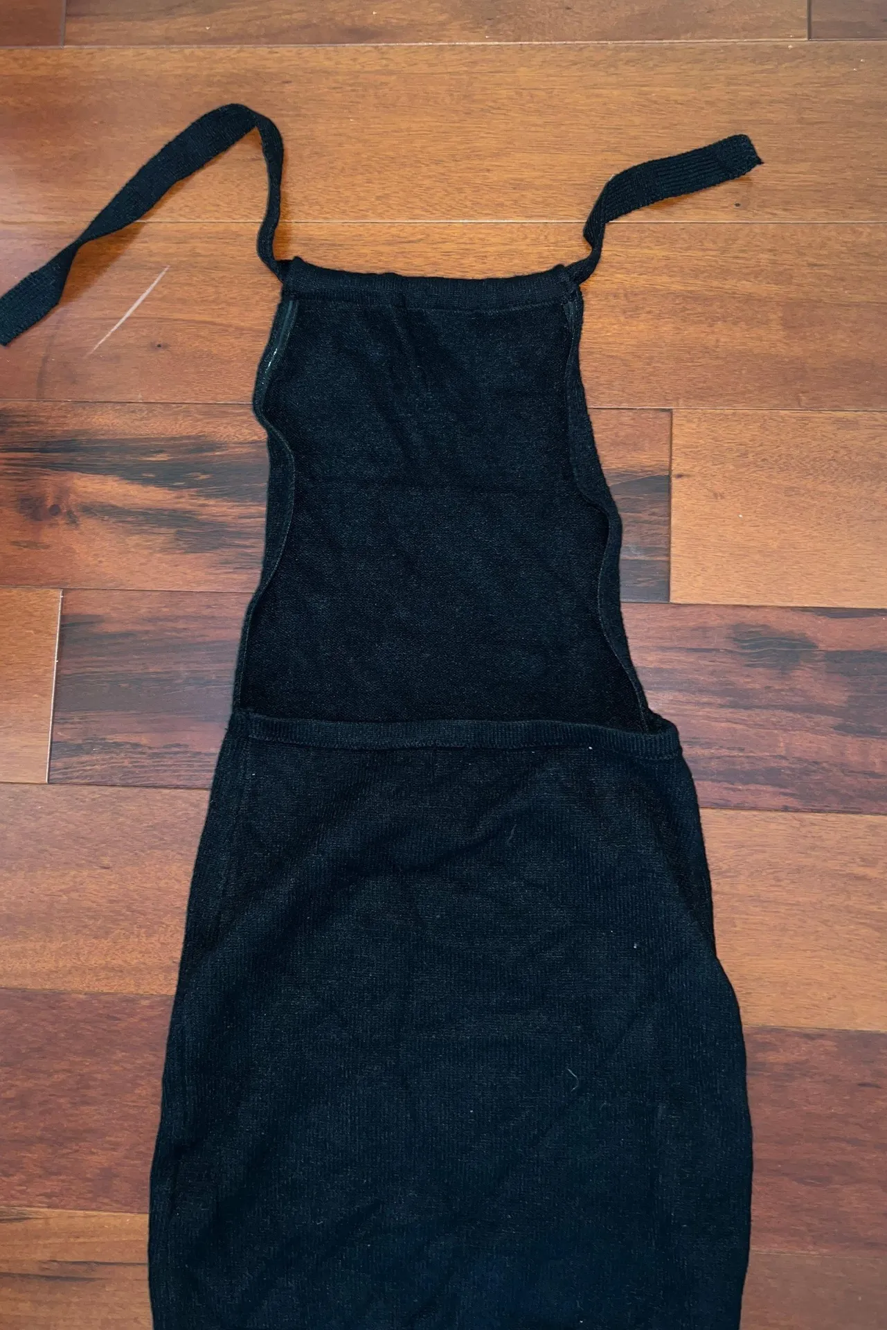Edikted Lydia Knitted Halter Dress - Image 4